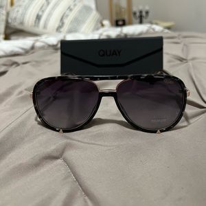 Quay High profile sunglasses polarized tortoise